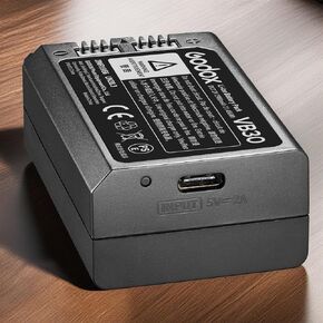 GODOX VB30 V1 PRO Battery V1 Battery DC7.2V 2980mAh 21.456Wh Li-ion Battery Pack Compatible V1 PRO V1 Series AD100PRO V860III V850III VB26 2024 Upgrade