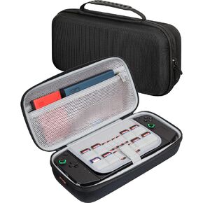 ButterFox Large Carrying Case Bag For Lenovo Legion Go Handheld, Fits Charger, Pocket for large 65W Battery Pack (Black)