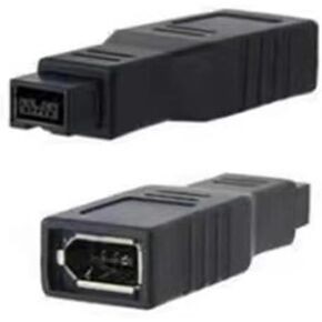 LBSC Firewire 800 إلى 400 Ieee 1394a 6 Pin Female to 1394b 9 Pin Male USB Converter للطابعة، الكاميرا الرقمية، المساعد الشخصي الرقمي، الماسح الضوئي، MacBook Mac Mini in Kuwait