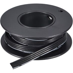 MECCANIXITY 26AWG الشريط كابل سلك السيليكون 4Pin 26 قياس الشريط سلك كابل السيليكون المسطح 1.5 متر/5ft الأسود الذين تقطعت بهم السبل سلك نحاسي مطلى بالقصدير in Kuwait