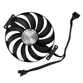 inRobert 95MM T129215SU 12V 0.5A 7Pin Graphics Card Fan for ASUS ROG Strix RX 6700XT 6800 RTX 3070 3080 3090 Gaming Video Card (Full Set Fan)