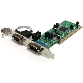 StarTech.com 2 Port PCI RS422/485 Serial Adapter Card with 161050 UART - Serial Adapter - PCI-X - RS-422/485 x 2 - PCI2S4851050