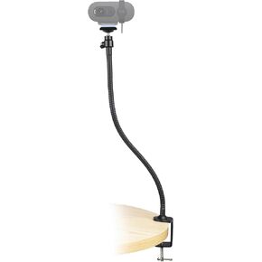 AceTaken Brio 101 Webcam Stand, Magnetic Webcam Clamp Mount Holder Compatible with Logitech Brio 101 100/Brio 301 300/Brio 501 500/Brio 4K/C270/C310 webcams