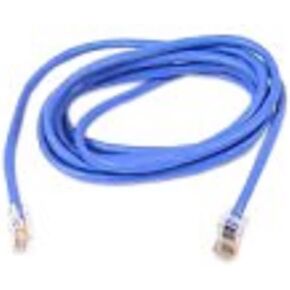 Belkin 30ft Cable Patch CAT5-UTP 4PR RJ45M BLU (A3L791-30-BLU)