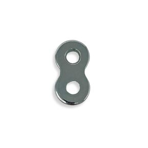 20-Pack - Heavy Duty Figure 8 Table Top Connector or Desk Top Fastener Clip - 12 Gauge Steel