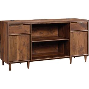 Sauder Clifford Place Credenza, Grand Walnut finish