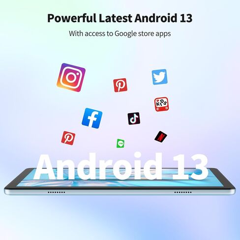 PRITOM 2024 أحدث جهاز لوحي يعمل بنظام Android 13 مقاس 10 بوصة مع ذاكرة وصول عشوائي سعتها 8 جيجابايت + ذاكرة تخزين داخلية 128 جيجابايت، توسيع 1 تيرابايت، معالج ثماني النواة 2.0 جيجا هرتز، شاشة IPS HD، دعم 5G WiFi، GPS، بلوتوث 5.0 مع لوحة مفاتيح وماوس وحافظ in Kuwait