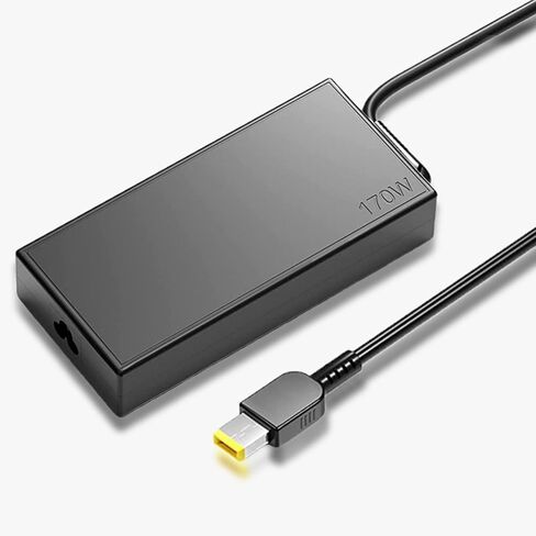 شاحن الكمبيوتر المحمول 170 واط محول تيار متردد لجهاز Lenovo Thinkpad P1 P15 P17 W540 W541 E440 E450 E555 T460p T540p، لـ Legion 5 5P S7 Y530 Y540 Y545 Y720 Y730 Y7000 سلك إمداد طاقة الكمبيوتر in Kuwait