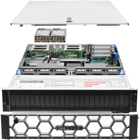 خادم Dell PowerEdge R740xd بسرعة 2.50 جيجا هرتز و40 نواة و384 جيجابايت و2X 1.92 تيرابايت SAS SSD و12 جيجا H330 (متجدد) in Saudi Arabia