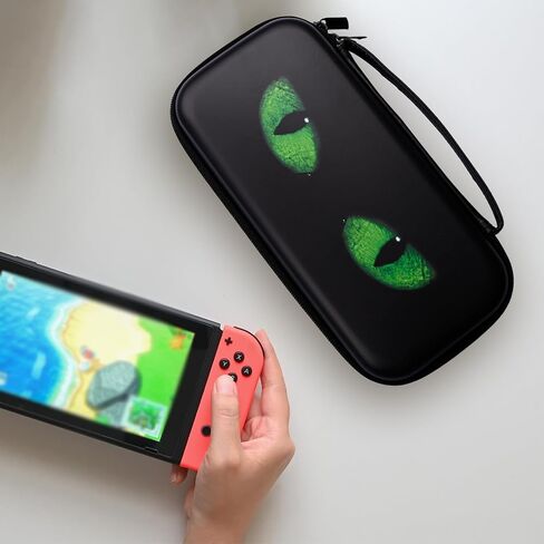WtallasiSei Axolotl Carry Case Compatible With Nintendo Switch Lite And Switch Oled, Hard Portable Travel Storage Bag For Accessories Console in Saudi Arabia