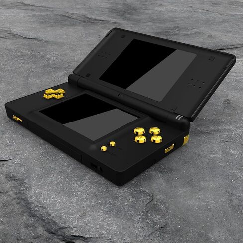 مجموعة كاملة من الأزرار البديلة باللون الأرجواني الشديد لوحدة التحكم المحمولة نينتندو DS Lite، لوحة D مخصصة A B X Y Start Select R L Power Volume Keys لـ Nintendo DS Lite NDSL - وحدة التحكم غير متضمنة in Kuwait