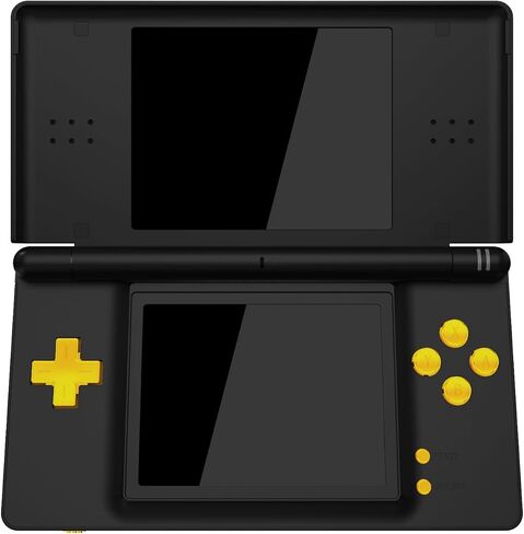 مجموعة كاملة من الأزرار البديلة باللون الأرجواني الشديد لوحدة التحكم المحمولة نينتندو DS Lite، لوحة D مخصصة A B X Y Start Select R L Power Volume Keys لـ Nintendo DS Lite NDSL - وحدة التحكم غير متضمنة in Kuwait