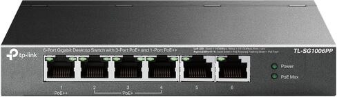 TP-Link TL-SG116P | 16 Port Gigabit PoE Switch | 16 PoE+ Ports @120W | Plug & Play | Extend, Priority & Isolation Mode | PoE Auto Recovery | Fanless | QoS & IGMP Snooping in Kuwait