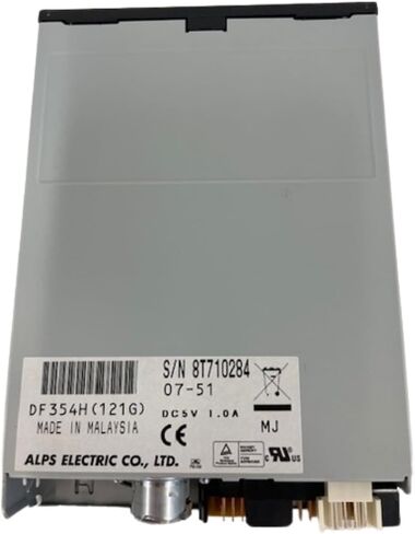 ALPS DF354H (121F) Floppy Disk Drive 3.5'' 1.44MB (Black) in Saudi Arabia