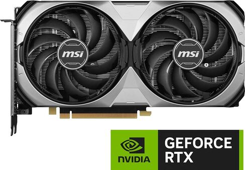 بطاقة رسومات MSI Gaming RTX 4070 Super 12G Ventus 2X OC (NVIDIA RTX 4070 Super، 192 بت، ساعة التعزيز: 2520 ميجاهرتز، 12 جيجابايت GDRR6X 21 جيجابت في الثانية، HDMI/DP، بنية Ada Lovelace) in Saudi Arabia