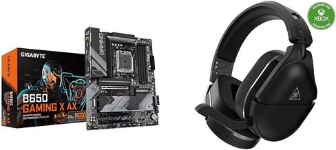 GIGABYTE B650 Gaming X AX (AM5/ LGA 1718/ AMD/ B650/ ATX) & HyperX Cloud Alpha Wireless - Gaming Headset for PC, 300-hour Battery Life, DTS Headphone:X Spatial Audio in Saudi Arabia