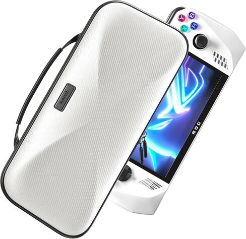 Syntech Hard Carrying Case Compatible with ASUS ROG Ally Console and Accessories, Portable Travel Handheld Case for Storage and Stand, EVA Shockproof Protective Carry Bag with Large Capacity in Kuwait