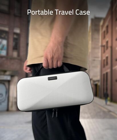 Syntech Hard Carrying Case Compatible with ASUS ROG Ally Console and Accessories, Portable Travel Handheld Case for Storage and Stand, EVA Shockproof Protective Carry Bag with Large Capacity in Kuwait