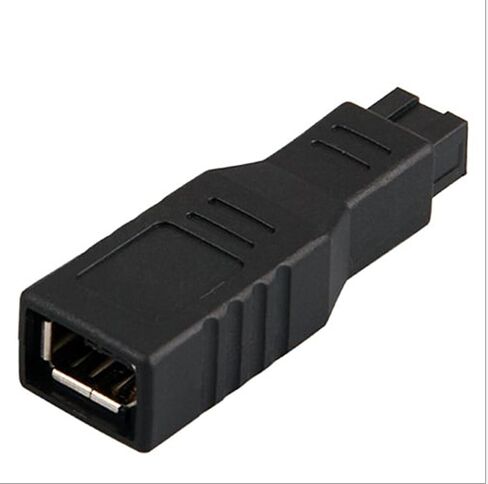 LBSC Firewire 800 إلى 400 Ieee 1394a 6 Pin Female to 1394b 9 Pin Male USB Converter للطابعة، الكاميرا الرقمية، المساعد الشخصي الرقمي، الماسح الضوئي، MacBook Mac Mini in Kuwait
