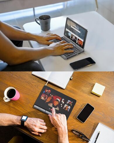 Mini Laptop Windows 11 Pro Computer 12GB LPDDR5 512GB SSD 2 in 1 PC 8 inch Touchscreen UHD Netbook Intel Alder Lake-N100 Processor with USB 3.0 Bluetooth 5.2 WiFi 6 in Kuwait