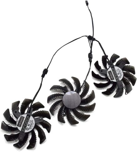 inRobert PLD08010S12H 75mm 3pin Video Card Fan Replacement for Gigabyte GEFORCE GTX 970 Cooling Fan in Saudi Arabia