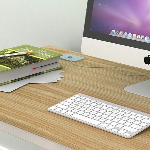 SHW Home Office 55-Inch Large Computer Desk, Maple in Kuwait