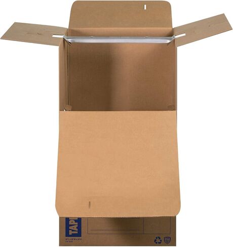 Bankers Box 3 Pack Large Wardrobe Moving Boxes, Tape-Free with Handles, 24 x 24 x 40 Inches in Saudi Arabia