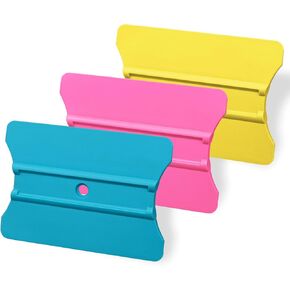 Vinyl Wrap Tools 3Pcs Car Wrap Tools with Different Hardness for Car Wrapping,Wallpaper,Sticker & Decal Apllication