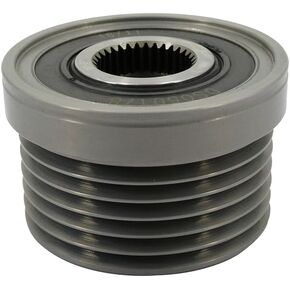 MUNIK Generator Pulley Suitable for BMW 1,3,6,7,X1,X3,X5,Z4 Series 120i,130i,320i,325i,330i,630i,730Li,sDrive18i,25i,28i,30si 3.0si 2.5si Replacement# 12317560483