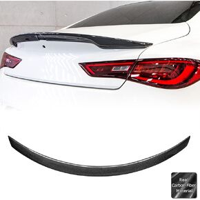 AeroBon Prepreg Dry Carbon Fiber Side Mirror Cover Compatible with Infiniti 2017-2023 Q60 Mirror Caps (Add-On Style)
