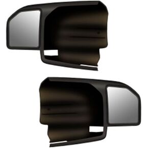 CIPA 11550 Custom Towing Mirror Set for Ford 15-Current, Black