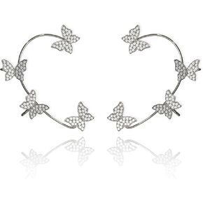 Ear Cuffs Pierceless Earrings for Women and Ladies
