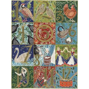 Bothy Threads Counted Cross Stitch Kit Twelve Days of Christmas