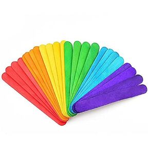 PW Colored Craft Jumbo 500 PW Colored Craft Jumbo Sticks (Pack of 500)