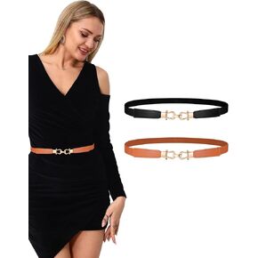 onenine，thin stretchy elastic belts for women，stretch belt women，waist belt for women fashion，womens thin belts for dress
