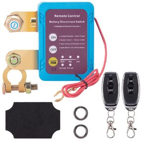 Battery Cut Off Switch 500A High Current 12V-36V Master Battery Disconnect Switch With Lock-Out Plate for 20247,Waterproof Master Battery Disconnect Switch-RV,Car,Boat,Truc,Yacht Fixed Handle Isolator