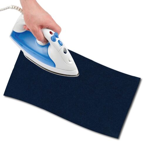 USIT, 1pc Iron-On Mock Suede Repair Patch, 18"x4.5", Ideal for Repairing Trousers, Jackets and Shirts, Unalterable Dyes, Brown in Saudi Arabia