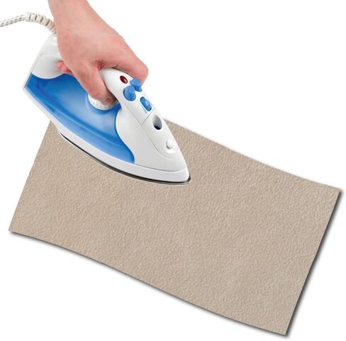 USIT, 1pc Iron-On Mock Suede Repair Patch, 18"x4.5", Ideal for Repairing Trousers, Jackets and Shirts, Unalterable Dyes, Brown in Saudi Arabia