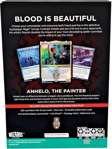 Magic: The Gathering Streets of New Capenna Commander Deck - Maestros Massacre + حزمة عينة معززة لهواة الجمع in Saudi Arabia