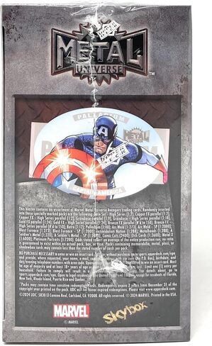 صندوق مكبر Skybox Metal Universe Marvel Avengers Blaster 2024 من Upper Deck (36 بطاقة تداول) in Saudi Arabia