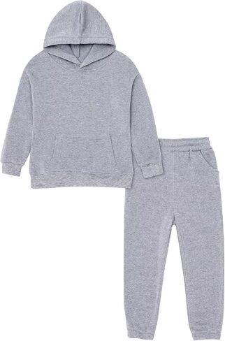 ACEFAST INC Girls Boys Tracksuit Pullover Hoodie Jogging Pants Set 2 Pieces Sweatsuit for Kids Fashion Sweatshirt Set in Saudi Arabia