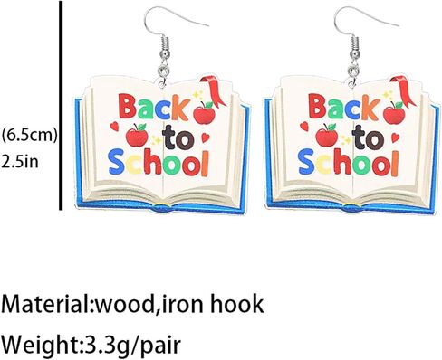 Graduation Earrings 2023 Happy Last Day of School Earrings Graduation Gifts for Teen Girls Graduation Earrings for Women 2023 Jewelry Gift in Saudi Arabia