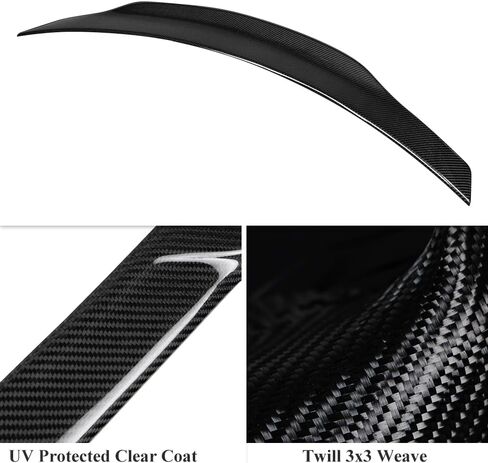 AeroBon Prepreg Dry Carbon Fiber Side Mirror Cover Compatible with Infiniti 2017-2023 Q60 Mirror Caps (Add-On Style) in Kuwait