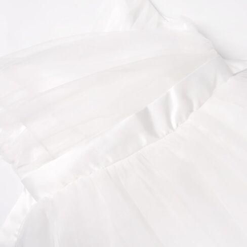 JerrisApparel Flower Girls Dress Wedding Pageant Tulle Dresses Birthday Party Ball Gown in Kuwait