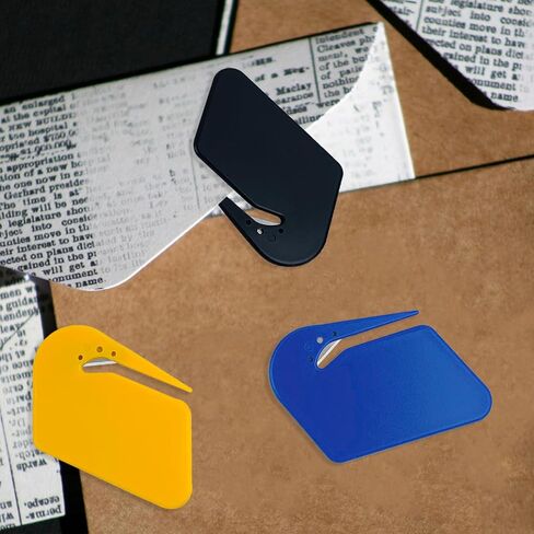 3 قطع من فتاحات الحروف من ZUFECY مع شفرة، قطاعة صندوق سكاكين مناسبة للأظرف والطرود وقطاعة الأظرف in Kuwait