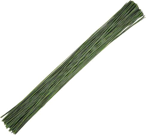 20 Gauge White Floral Stem Wire 16 inch, 50/Package in Saudi Arabia