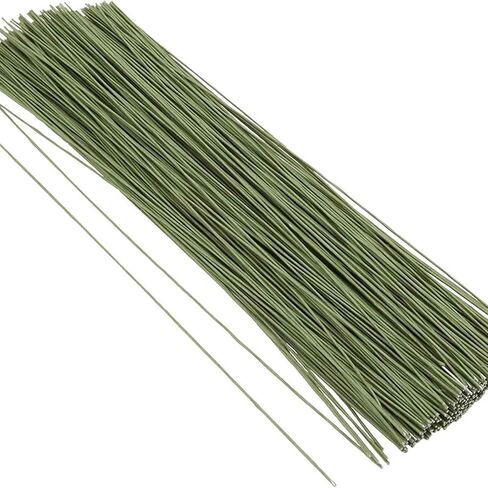 20 Gauge White Floral Stem Wire 16 inch, 50/Package in Saudi Arabia