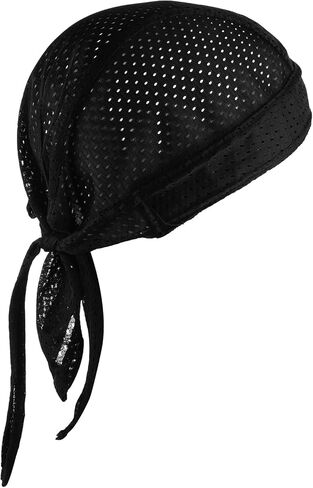 Cooling Do Rags Skull Cap Helmet Liner, Men Women Breathable Cycling Headscarf Cooling Do Rags Head Scarf for Men Mesh Durag Motorcycle Head Wrap Cooling Helmet Liner Cooling Headbands for Men in Saudi Arabia