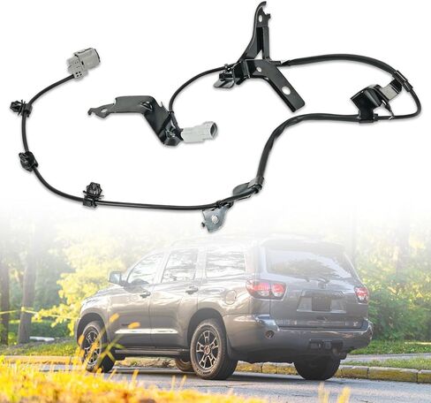 89516-0C040 مستشعر سرعة عجلة ABS لجانب السائق مناسب لسيارة Toyota 2007-2021 Tundra 2WD/4WD، لـ 2008-2022 Sequoia # استبدال 895160C040 مستشعر التحكم في انزلاق السلك الأمامي الأيسر in Kuwait