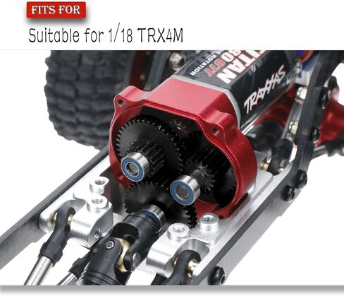 Steel Transmission Gear Set Upgrade Parts for 1/18 TRX4M,Metal Gearbox Transmission Gears Hops Up. in Saudi Arabia